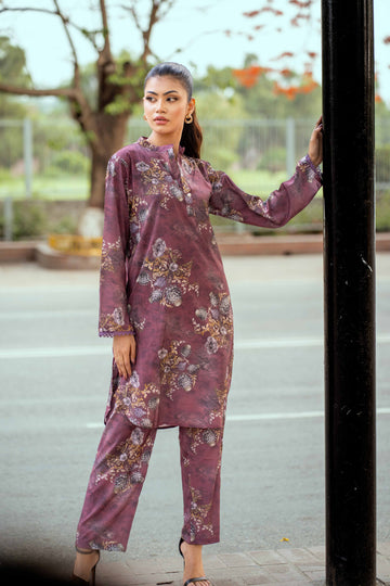 Soft Plum Two-Piece