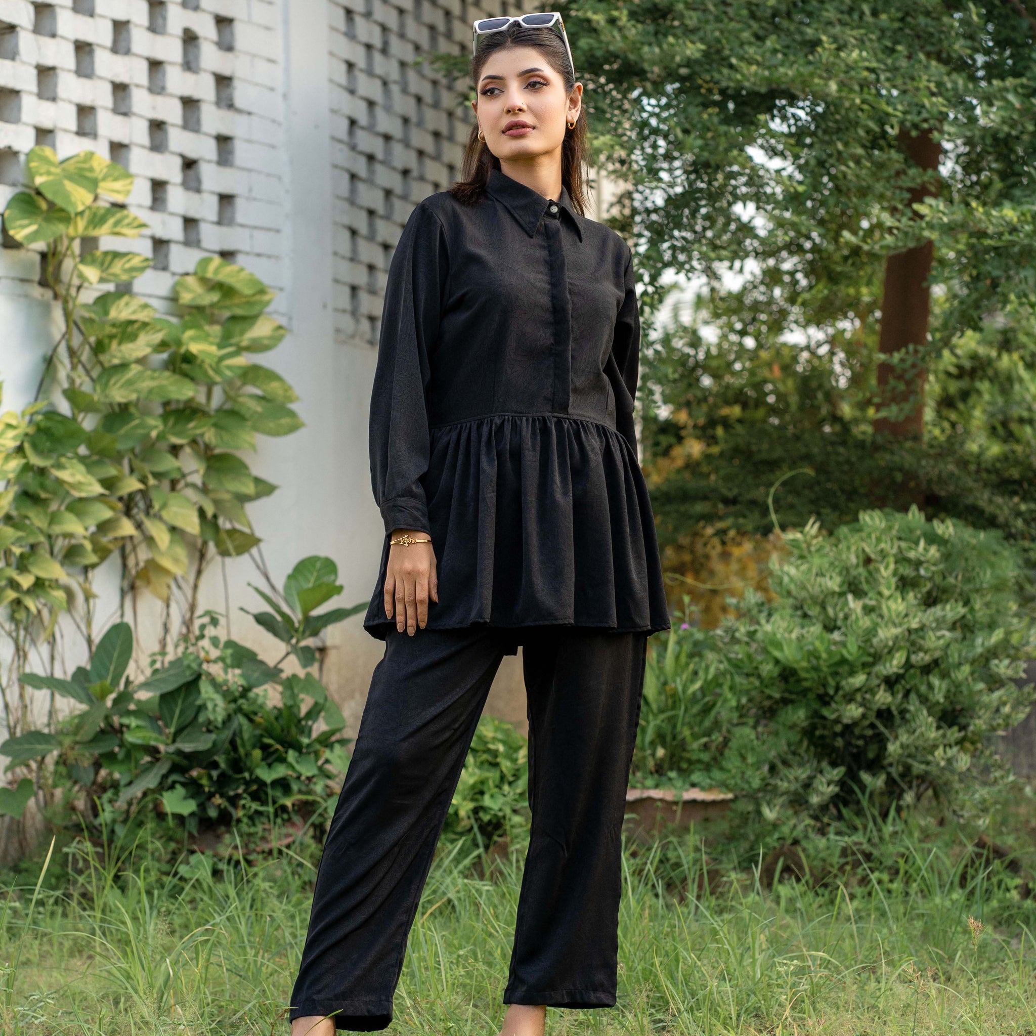 ZIRA Black Co-ord Set