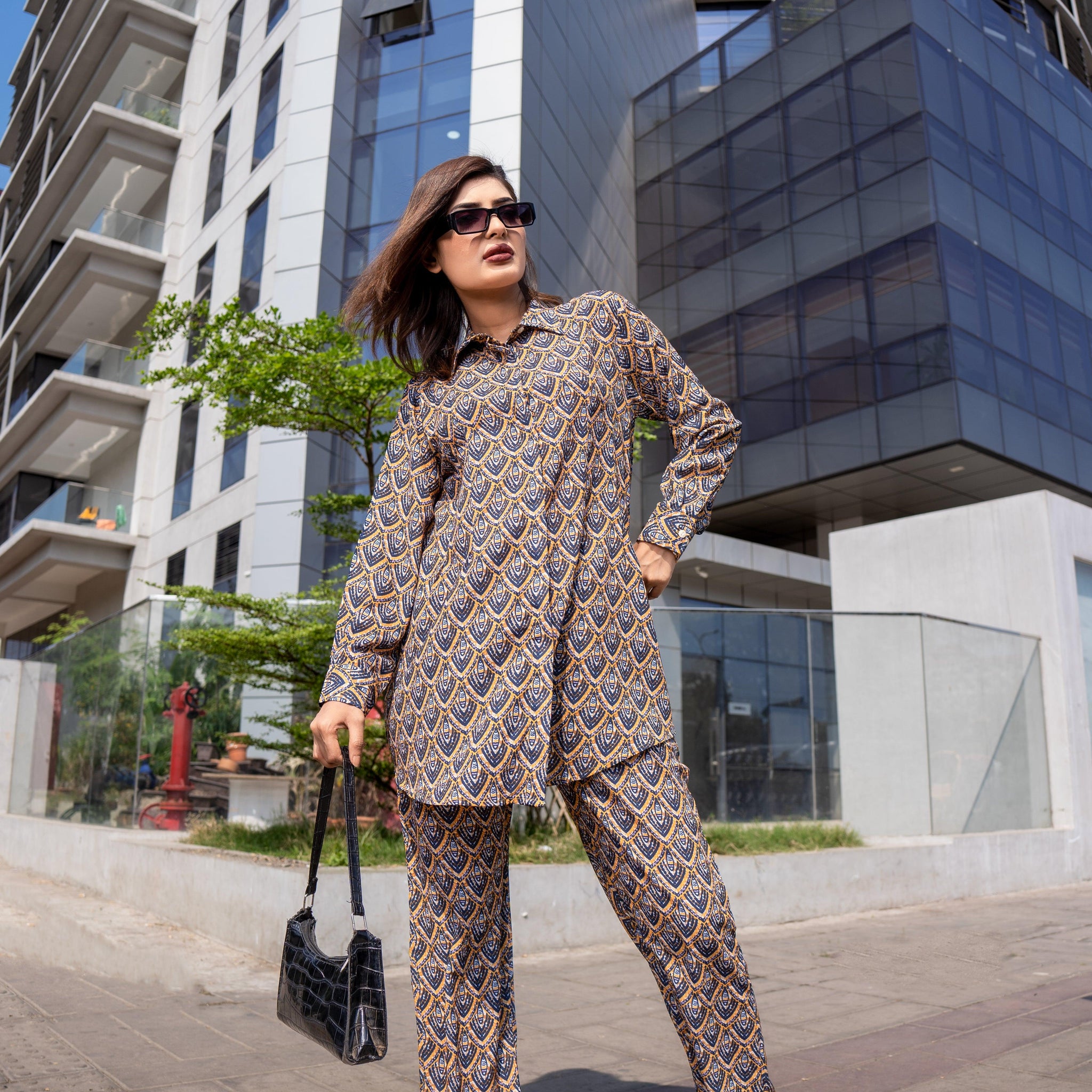 Urban Luxe Printed Co-ord