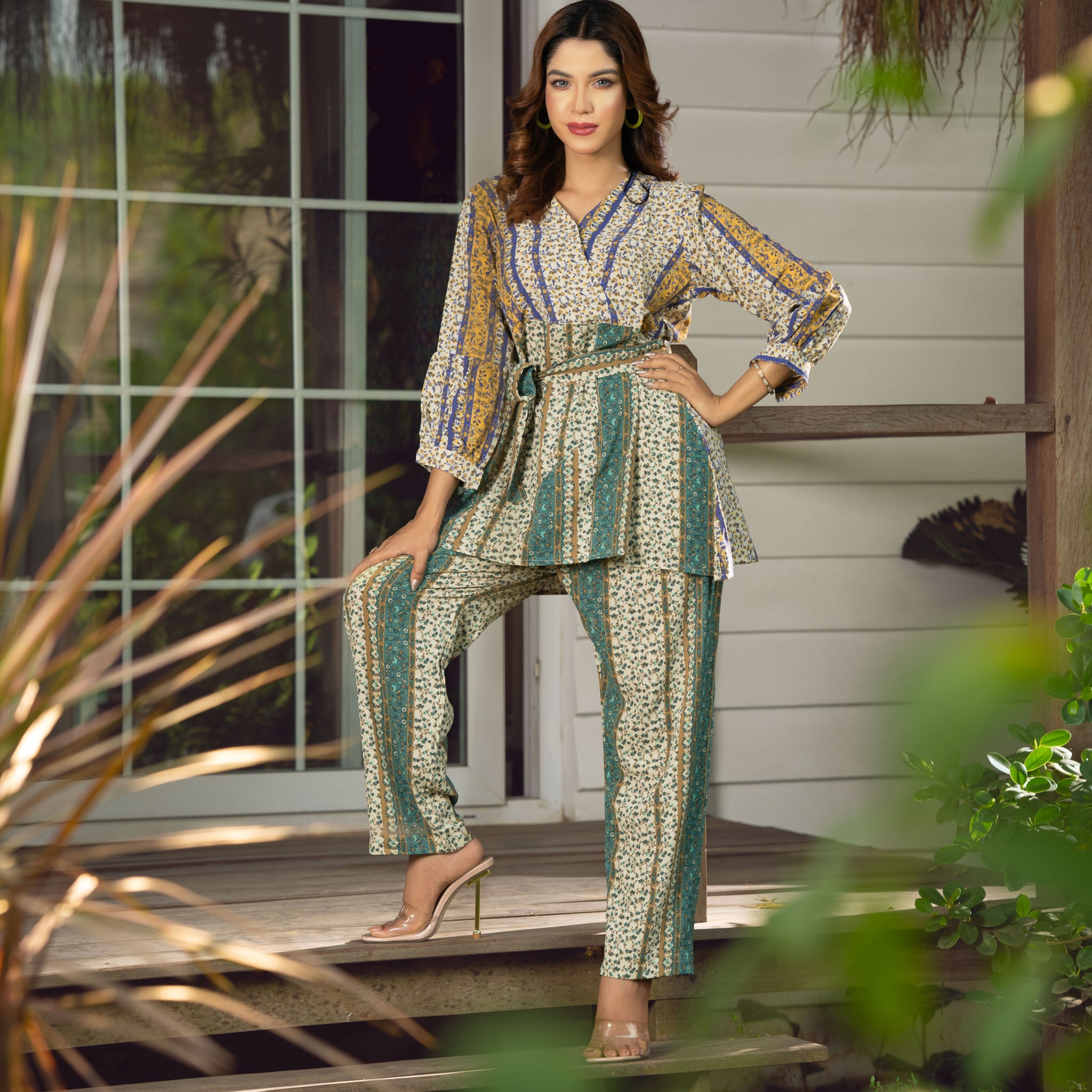 Boho Garden Print Co-Ord Set