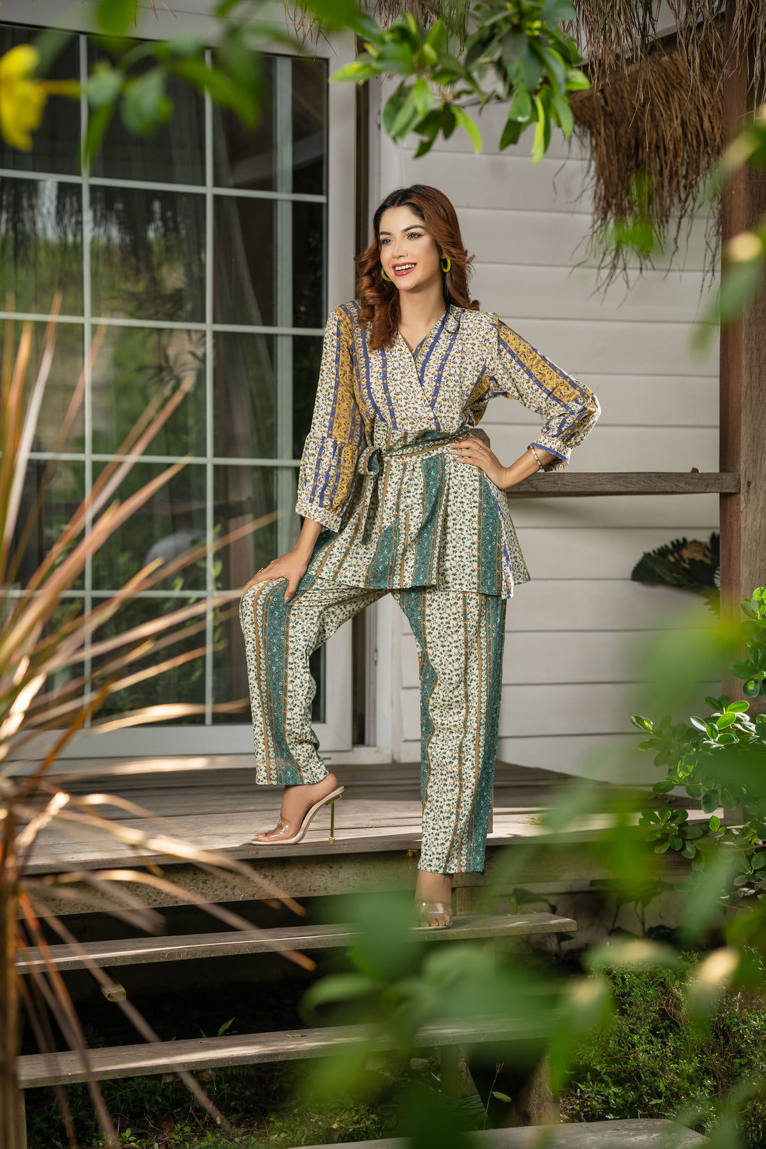 Boho Garden Print Co-Ord Set