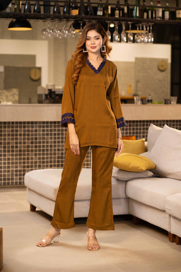 Rust Glam Two-Piece