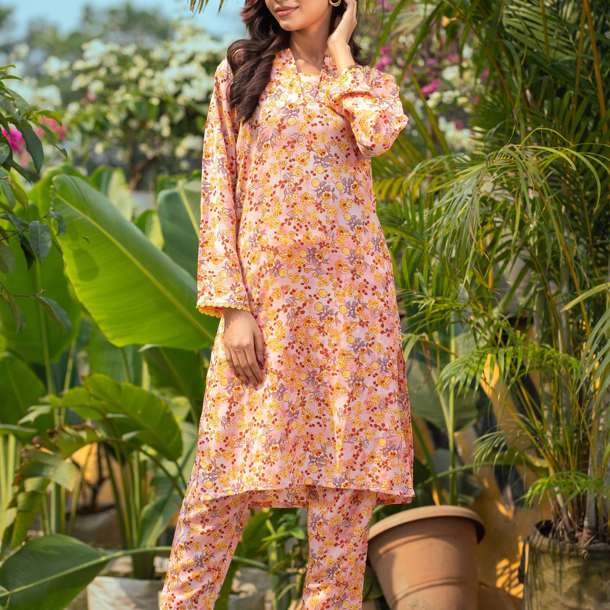Rosette Radiance Two-Piece